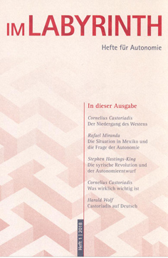 Im Labyrinth - Hefte für Autonomie 1