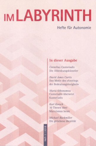Im Labyrinth - Hefte für Autonomie 2
