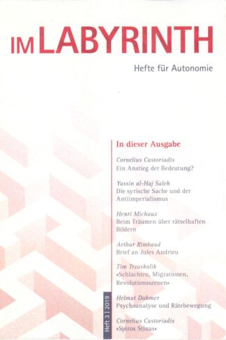 Im Labyrinth - Hefte für Autonomie 3
